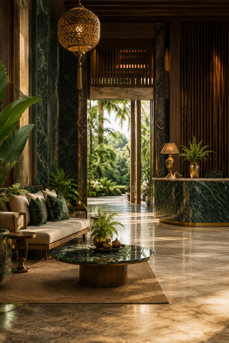 boutique hotel lobby essence of thailand oils
