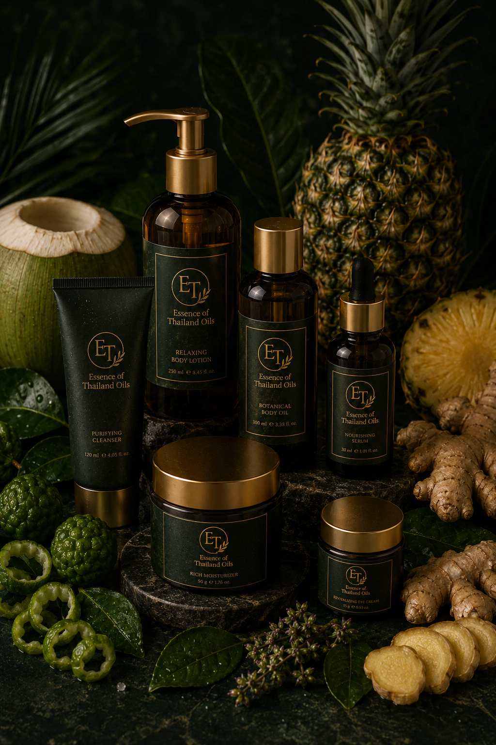 cosmetic personal care essence of thailand oils applications