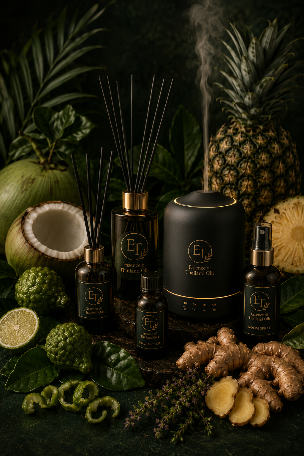 diffusers home fragrance essence of thailand oils applications