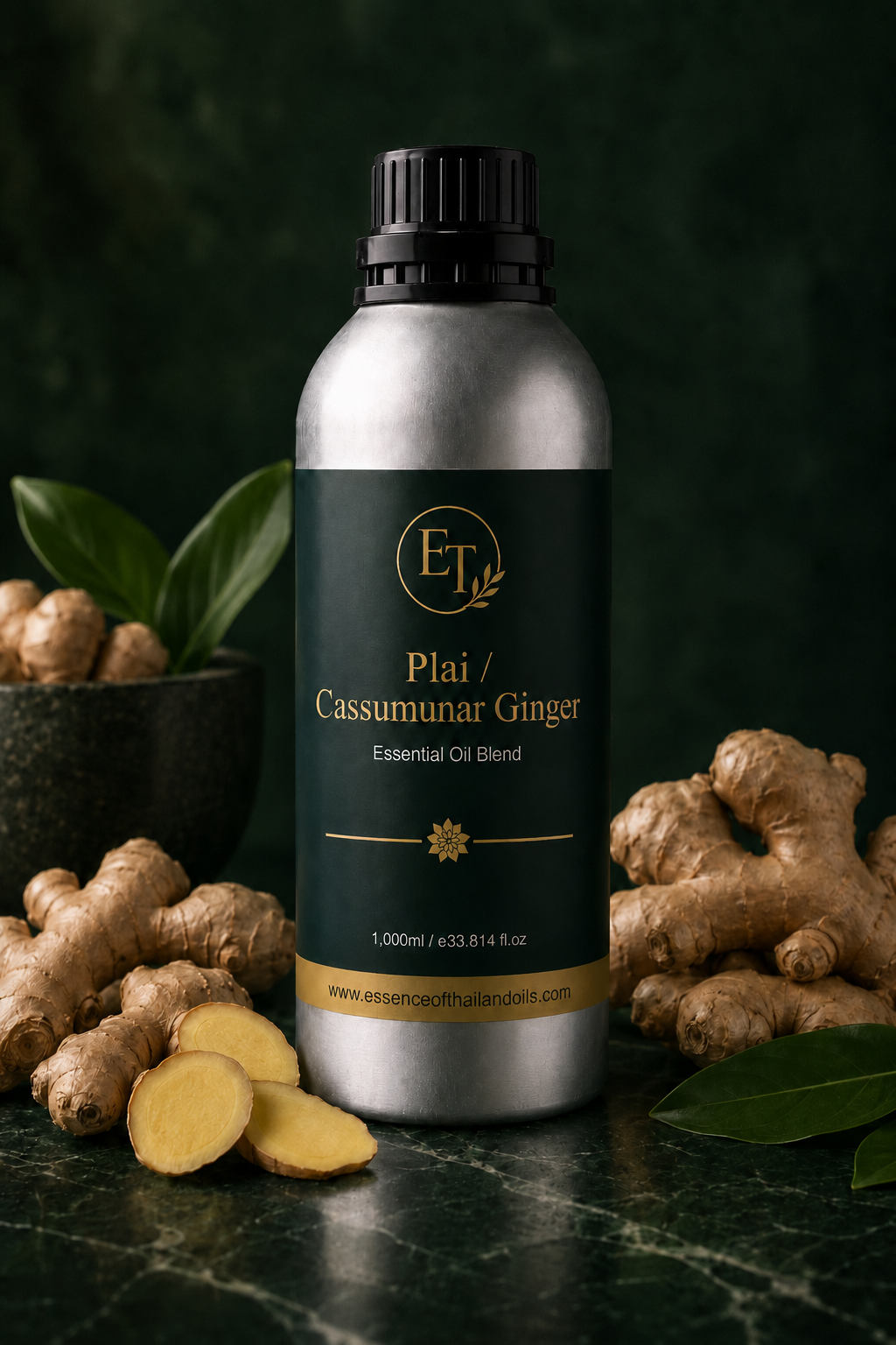 Plai essential oil in 1kg aluminium bottle
