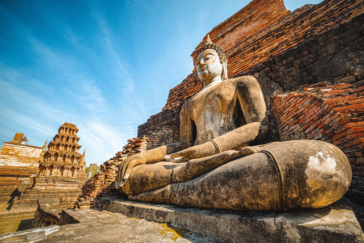Buddhist temple in Thailand representing Thai cultural heritage